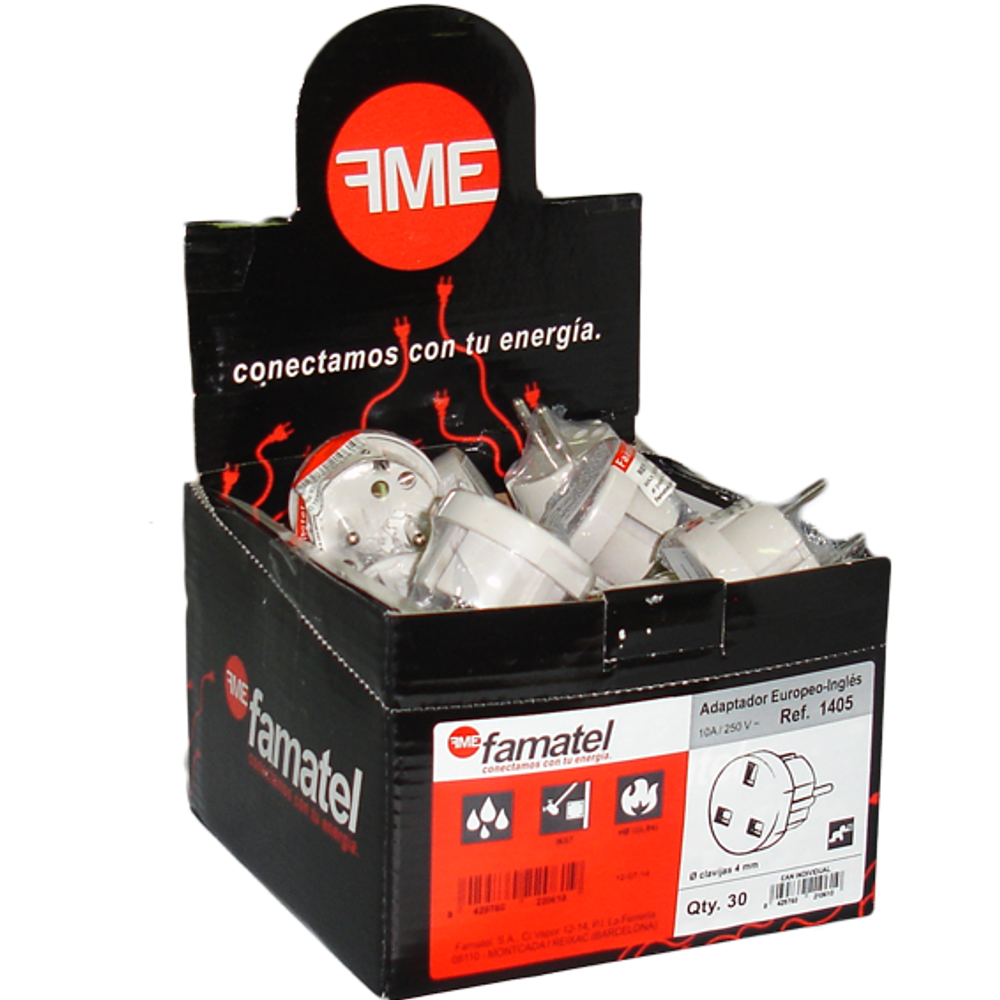 Famatel Strujni adapter Euro / UK - 1405 slika 2