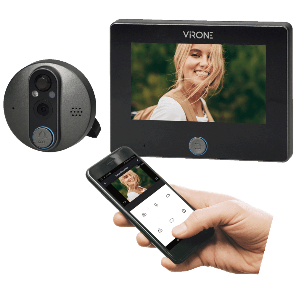 Virone Digitalna špijunka za ulazna vrata Smart DV-3 slika 1