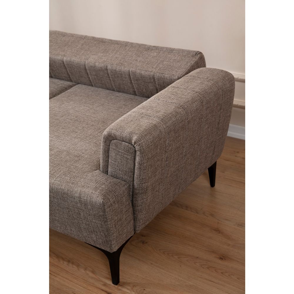 Ugaona sofa na razvlačenje Hamlet Left - Svijetlo smeđa slika 3