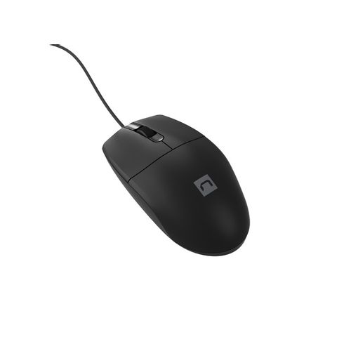 Natec NMY-2021 RUFF PLUS, Optical Mouse 1200 DPI, 3 Buttons, USB, Black, Cable 1,8m slika 3