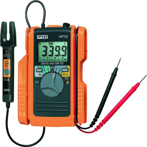 HT Instruments HT12 ručni multimetar, strujne stezaljke  digitalni  CAT II 600 V, CAT III 300 V Zaslon (brojevi): 3400 slika 1