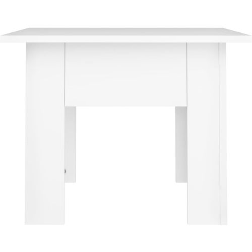 Stolić za kavu bijeli 55 x 55 x 42 cm od iverice slika 5