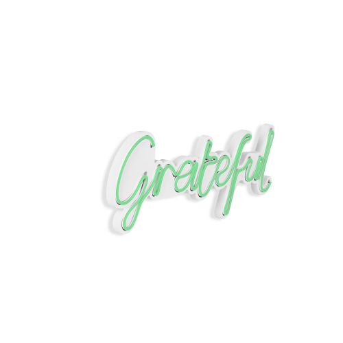 Wallity Ukrasna plastična LED rasvjeta, Grateful - Green slika 16