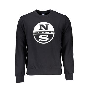 NORTH SAILS MEN'S BLACK ZIPLESS SWEATSHIRT