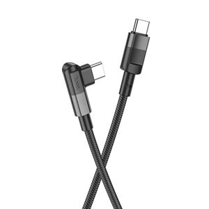 Hoco - Kabel za punjenje (U108) - USB Type-C na USB Type-C  PD 100W 5A 1.2m - crni