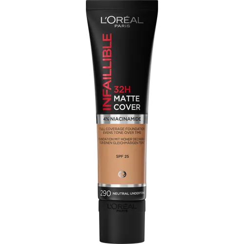 L'Oreal Paris Infaillible 32H Matte Cover Tečni puder 290 30ml slika 1