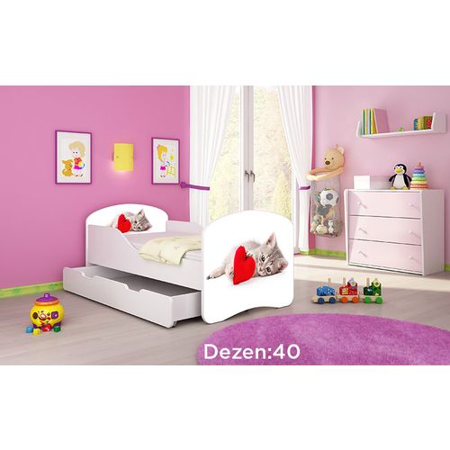 Deciji krevet ACMA I 180x80 F + dusek 6 cm40 slika 1