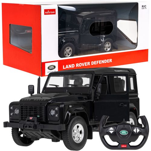 Rastar Land Rover Defender 1:14 na daljinsko upravljanje crni slika 6