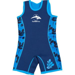 Konfidence neoprensko odijelo Warma Wetsuit mornarsko plava palme 6-7 godina