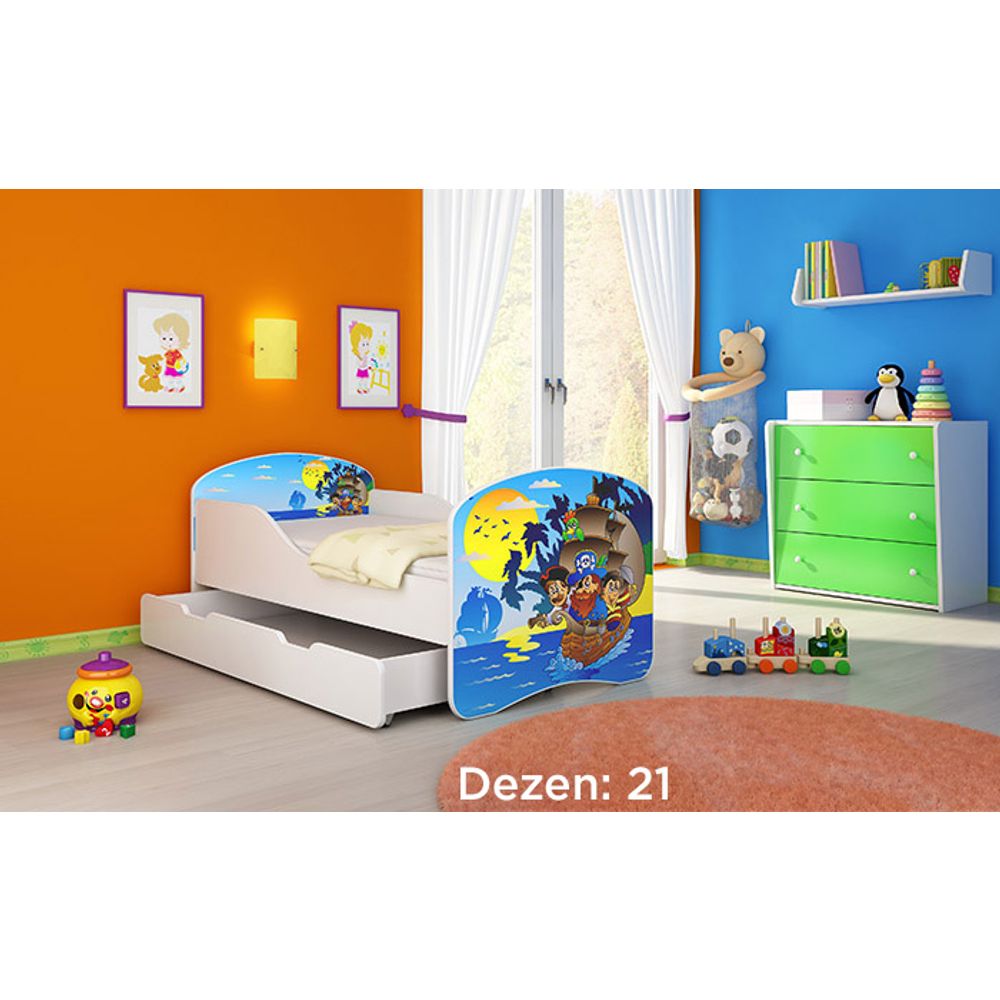 ACMA Dječiji krevet Acma I sa ladicom - 180x80cm - Dezen 21 slika 2