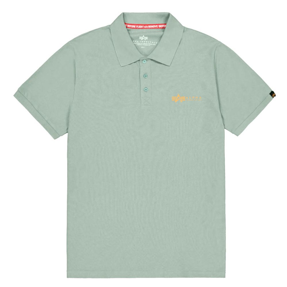 Alpha Industries Muška polo majica kratkih rukava, Zelena slika 3