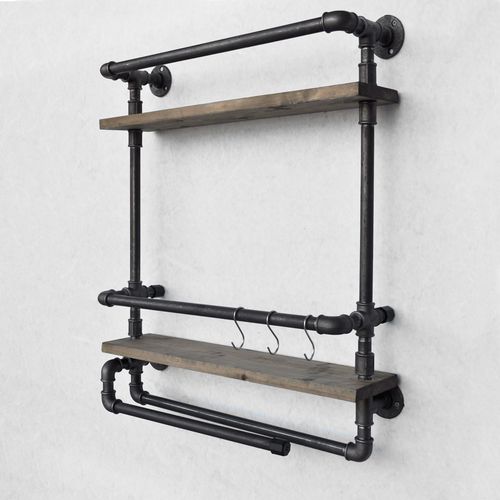 BoruRaf104 Walnut
Black Pipe Shelf slika 8