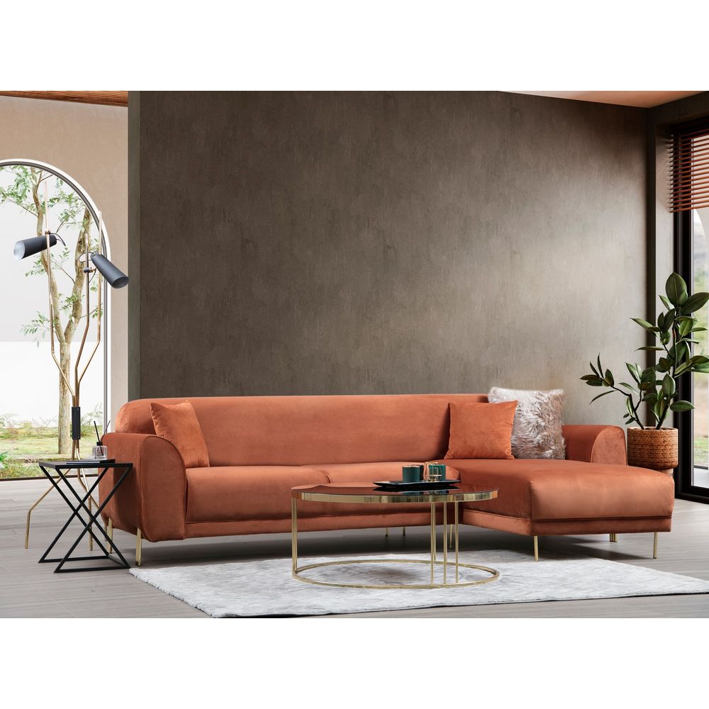 Cinnamon Kutna Sofa na Razvlačenje (L3-Chl) slika 2
