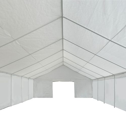 Skladišni šator od PE-a 5 x 10 m bijeli slika 26