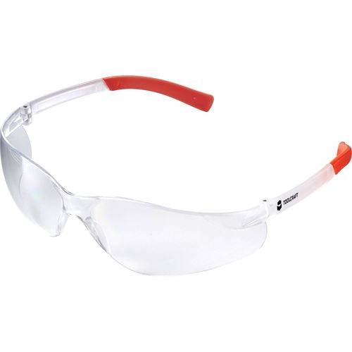 TOOLCRAFT  TO-5343213 zaštitne radne naočale  bistra, narančasta DIN EN 166 slika 4