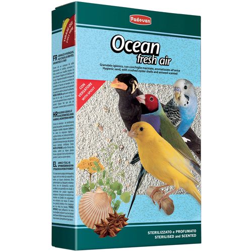 Padovan Pijesak za ptice Ocean Fresh 1 kg slika 1
