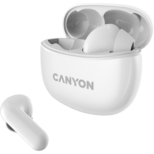 CANYON TWS-5 Bluetooth slušalice, bijele slika 2