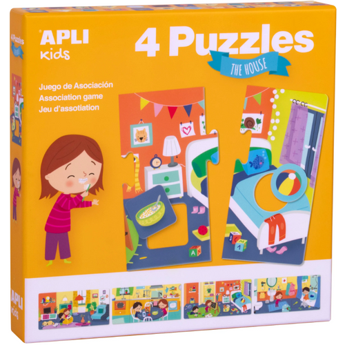 APLI kids XL puzle kuća slika 1