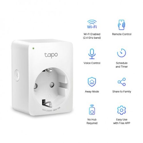 TP-Link Tapo P100 Mini Smart Wi-Fi Socket slika 2