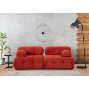 Atelier Del Sofa Doblo 2 Seater (L1-1R) Crvena sofa sa 2 sediÅ¡ta