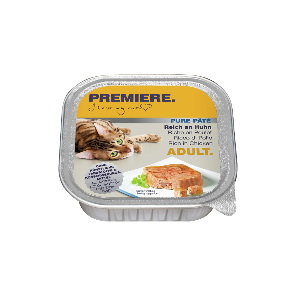 Premiere Cat Adult Pure pate piletina 100 g ALU-pak slika 1