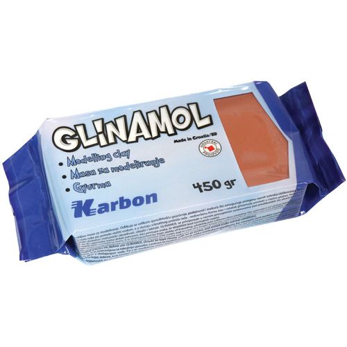 Glinamol terakota KARBON 450 g slika 1