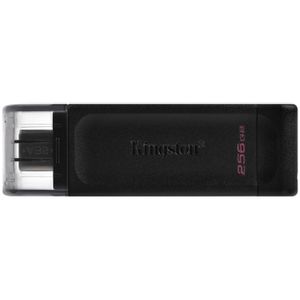 Kingston DT70/256GB 256GB USB Flash Drive, USB 3.2 Gen.1 Type-C, DataTraveler