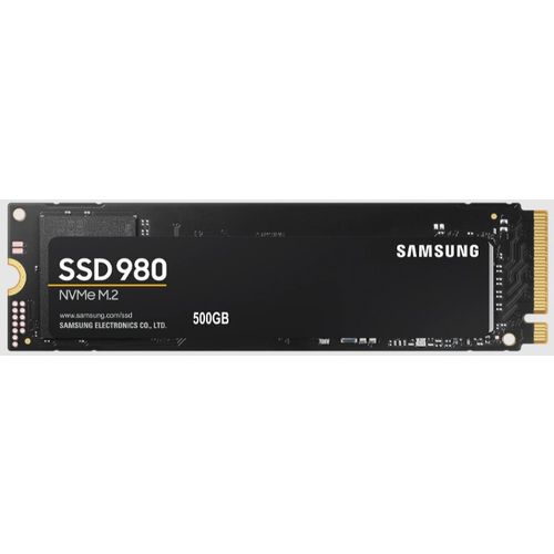 Samsung MZ-V8V500BW M.2 NVMe 500GB SSD 980, V-NAND, Read up to 3100 MB/s, Write up to 2600 MB/s (single sided), 2280 slika 1