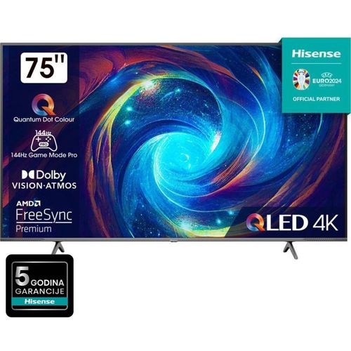 Hisense televizor 75" 75E7KQ PRO QLED 4K UHD Smart TV slika 1