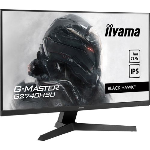 Iiyama G-MASTER monitor 23.8'G2440HSU-B1 Black 1920x1080 75Hz IPS, 16:9, 1000:1, 250cd, HDMI, DP, USBHub slika 3