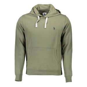 US POLO SWEATSHIRT WITHOUT ZIP MAN GREEN