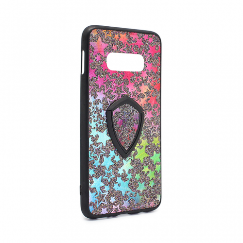 Torbica Colorful Star za Samsung G970 S10e + holder crna slika 1