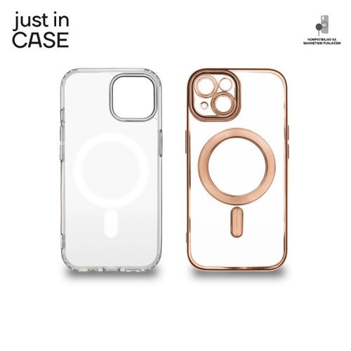 2u1 Extra case MAG MIX paket PINK za iPhone 15 Plus slika 1