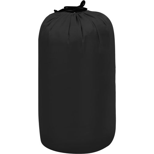 Lagane pravokutne vreće za spavanje 2 kom crne 1100 g 10 ℃ slika 14