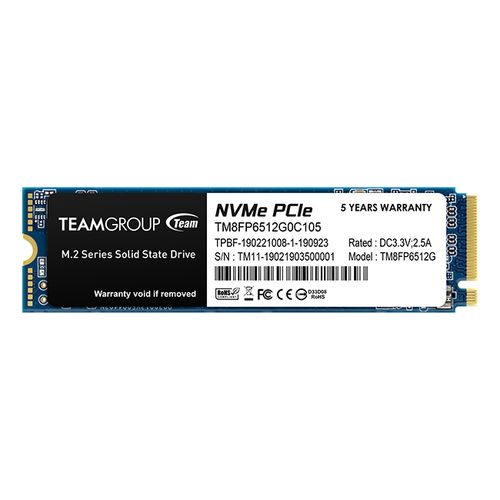 Teamgroup 512GB M.2 NVMe SSD MP33 3D NAND 2280 slika 1