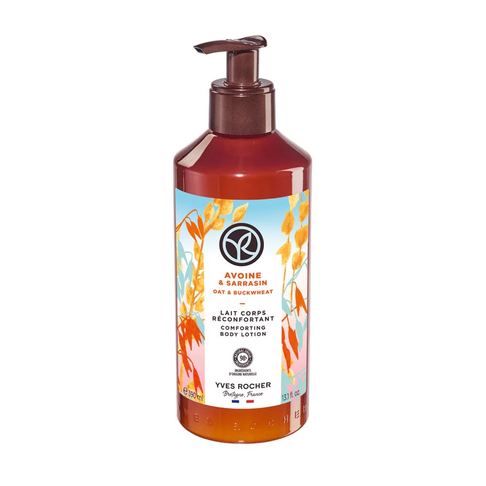 Yves Rocher losion za tijelo Zobeno mlijeko heljda 390ml slika 1