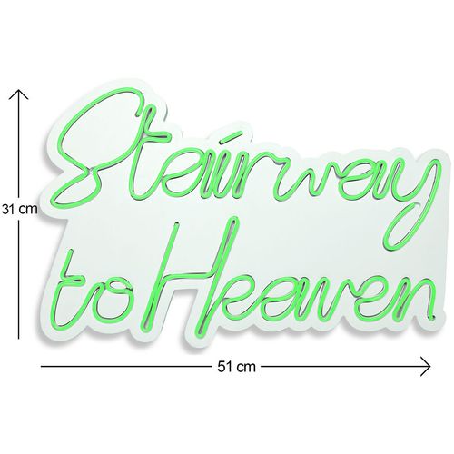 Wallity Ukrasna plastična LED rasvjeta, Stairway to Heaven - Green slika 5