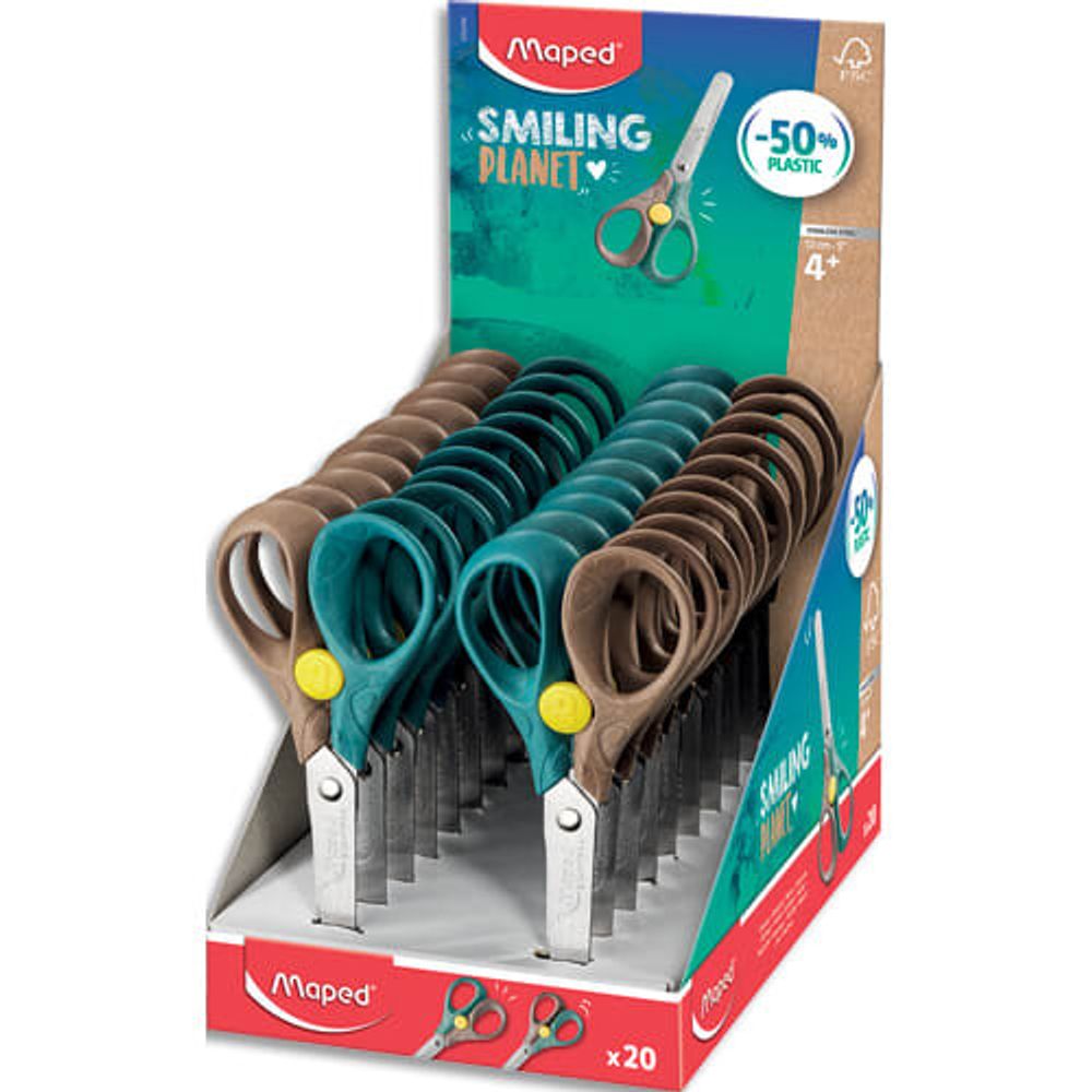 Maped makaze SMILING PLANET, 13 cm (1 komad) slika 2