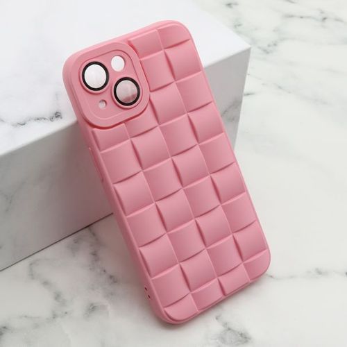 Futrola 3D WALL za iPhone 14 roze slika 1