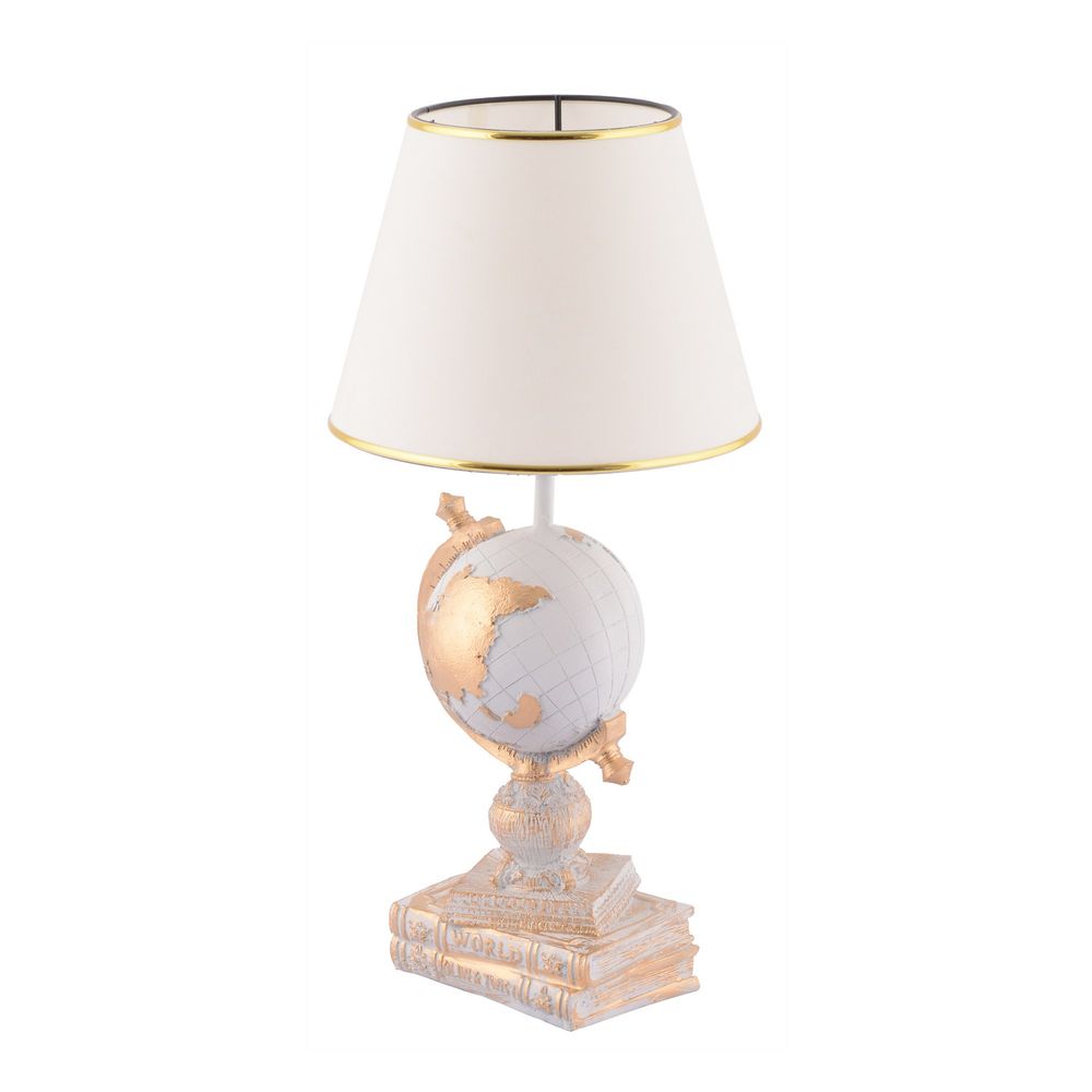 Lampa za sto World - Bijela i Zlatna slika 3