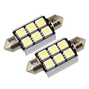 AutoSystem Sijalica LED 12V 41mm 6SMD CANBUS bijela - 2 kom.