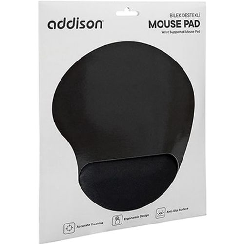 ADDISON Podloga za miša 300521 Wrist Supported (Crna) slika 2