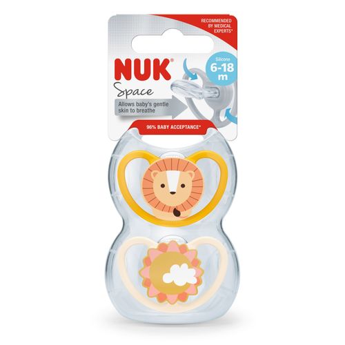 NUK duda varalica - silikon Space s2 (6-18m), 2 kom/box 10736366 slika 6