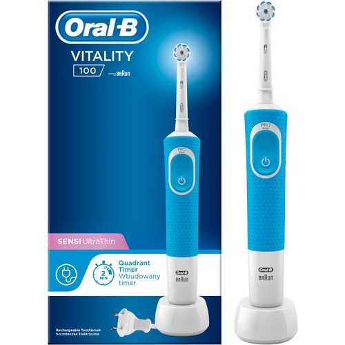 Oral-B električna četkica D100 Vitality Sens Blue slika 3