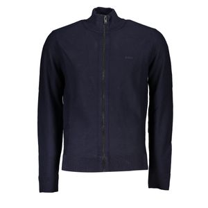 HUGO BOSS MEN'S BLUE CARDIGAN