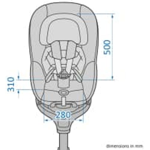 Maxi-Cosi autosjedalica Mica 360 Pro i-Size, Grupa 0+, 1 (0-18 kg) - Authentic Blue slika 34