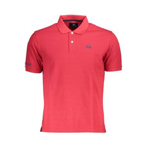 LA MARTINA POLO SHORT SLEEVE MAN RED