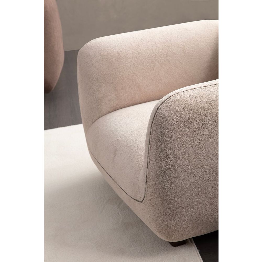Wing Chair Pavia Bergere - Boja: Krema slika 2