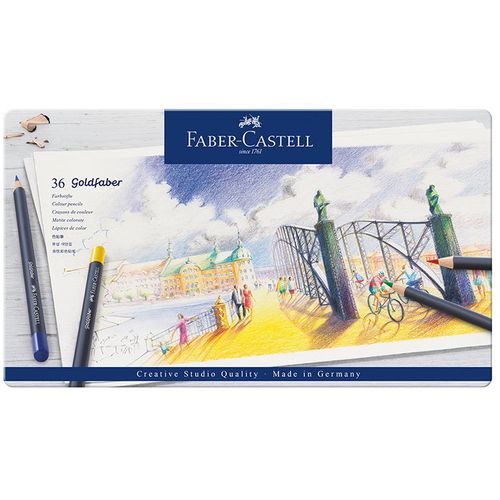 Drvene bojice Faber Castell goldfaber permanent 1/36 114736 slika 1