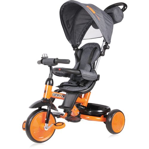 LORELLI LUCKY CREW Dječji Tricikl Black/Orange (12 - 36 mj/20 kg) slika 2